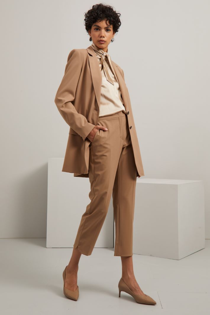 Blazer in lana - NOCCIOLA - Fashion Market