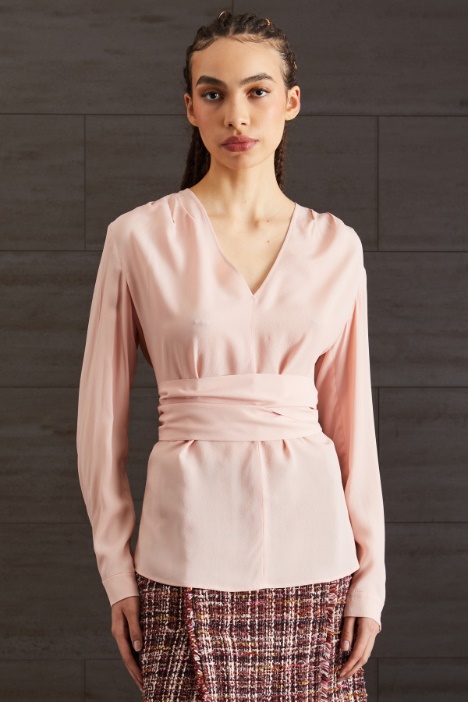 Casacca in crèpe - Fashion Market