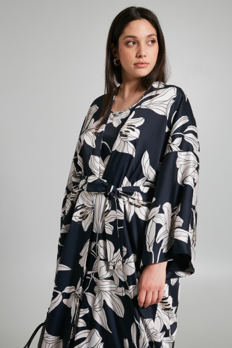 Spolverino in twill stampato - Fashion Market