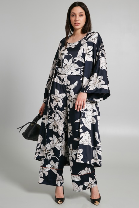 Spolverino in twill stampato - Fashion Market