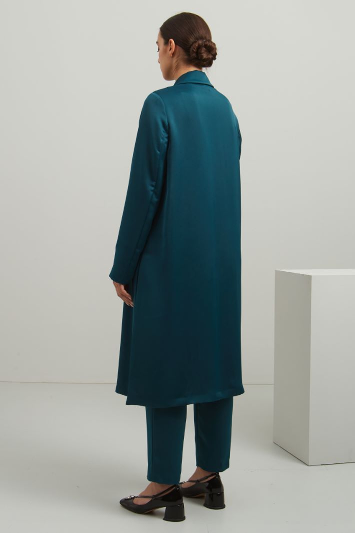 Giacca in envers satin - OTTANIO - Fashion Market - 4