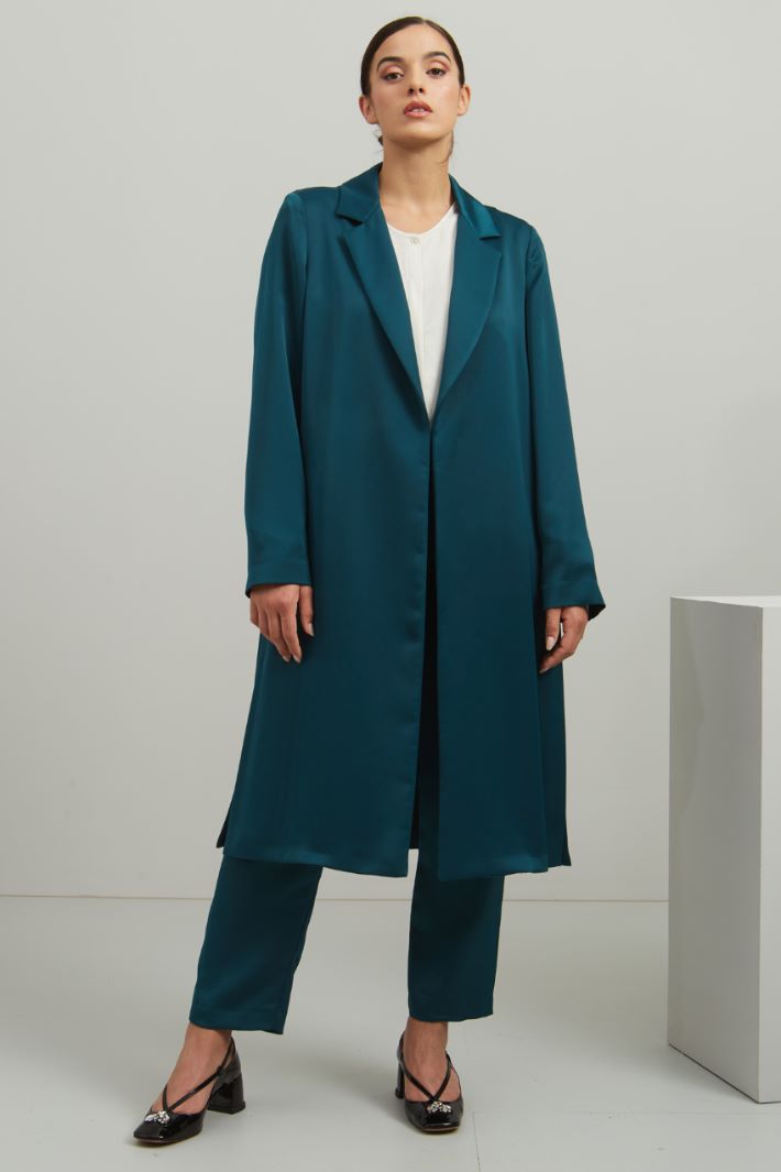 Giacca in envers satin - OTTANIO - Fashion Market - 2