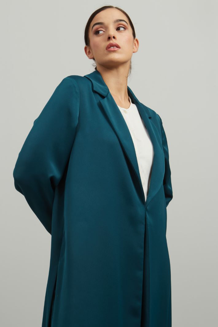 Giacca in envers satin - OTTANIO - Fashion Market - 3