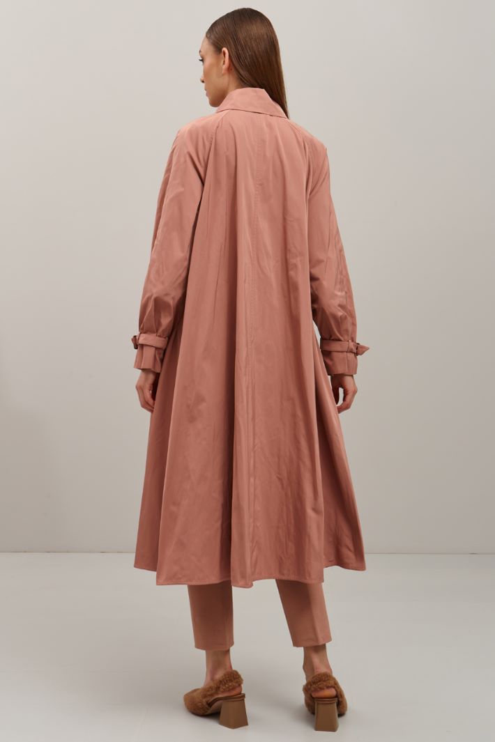 Trench in gabardina - ROSA ANTICO - Fashion Market - 4