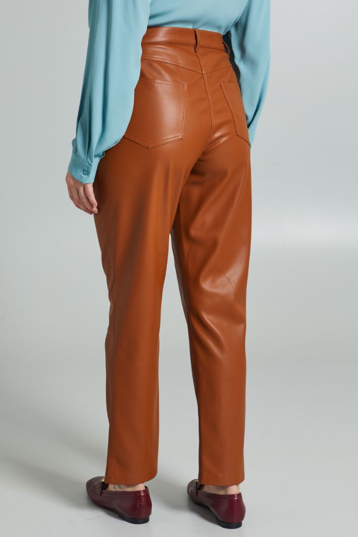 Pantaloni cinque tasche - CARAMELLO - Fashion Market - 4