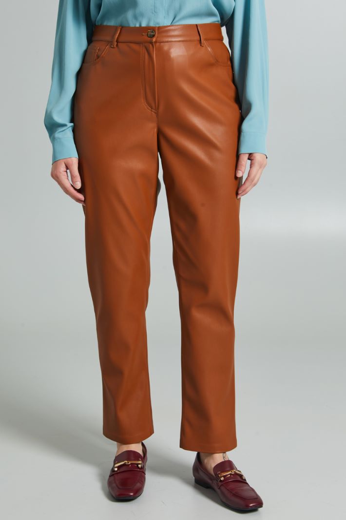 Pantaloni cinque tasche - CARAMELLO - Fashion Market - 2