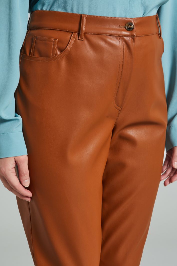 Pantaloni cinque tasche - CARAMELLO - Fashion Market - 3