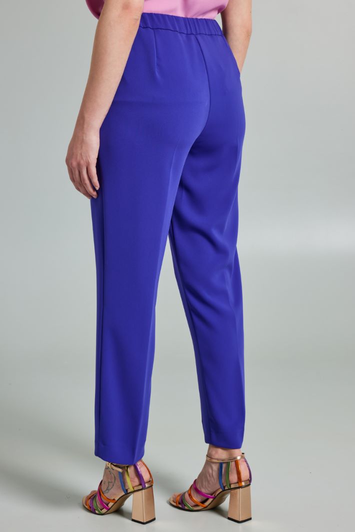 Pantaloni in fluido stretch - VIOLA - Fashion Market - 4