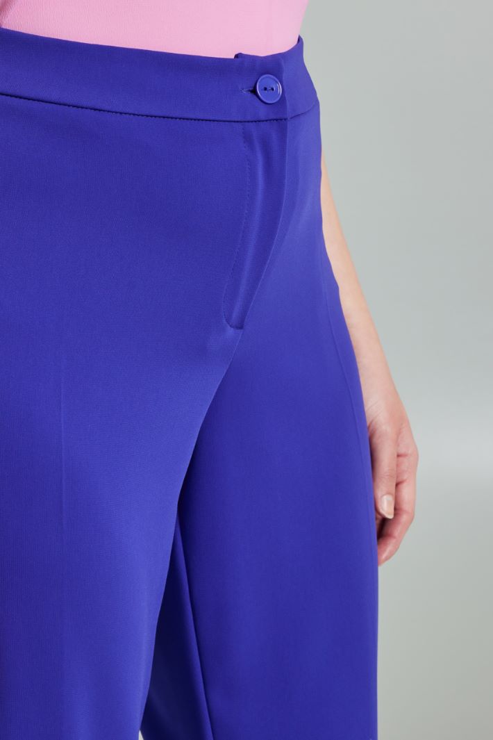 Pantaloni in fluido stretch - VIOLA - Fashion Market - 3