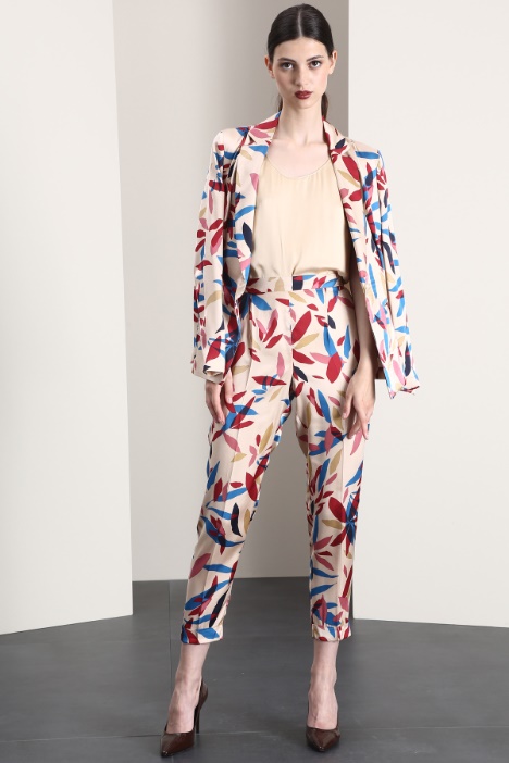 Pantaloni baggy in raso - Fashion Market