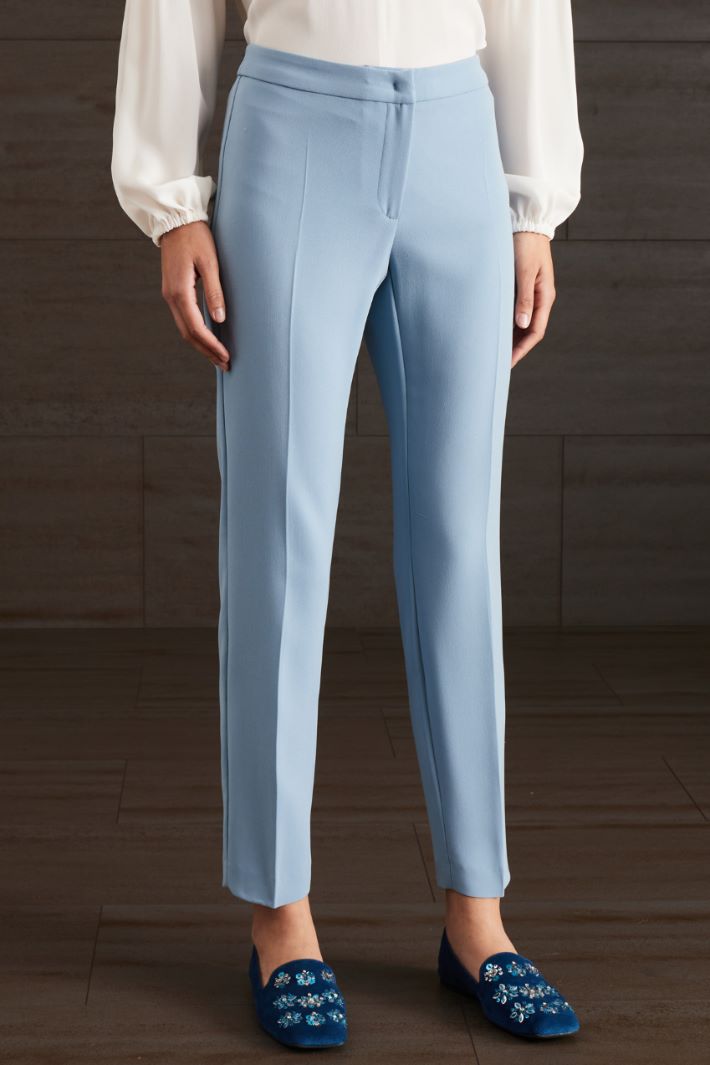 Pantaloni in cady - CELESTE - Fashion Market - 2