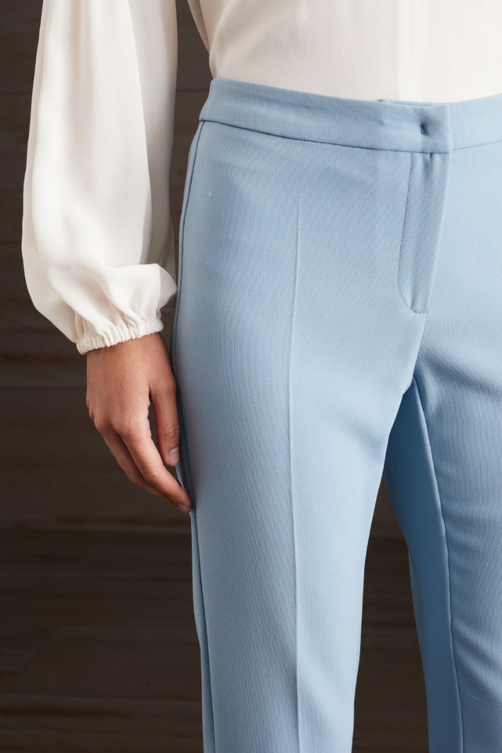 Pantaloni in cady - CELESTE - Fashion Market - 3