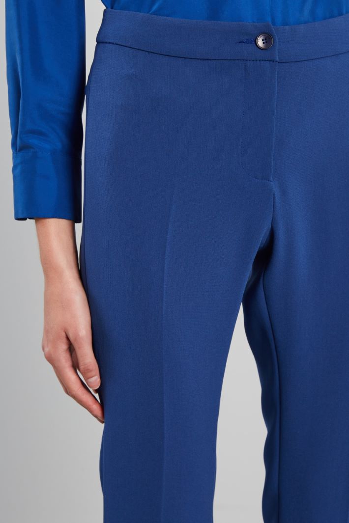 Pantaloni slim in cady - BLUETTE - Fashion Market - 3