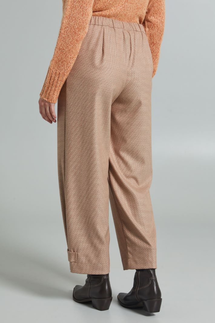Pantaloni con cinturini - SABBIA CARAMELLO - Fashion Market - 4