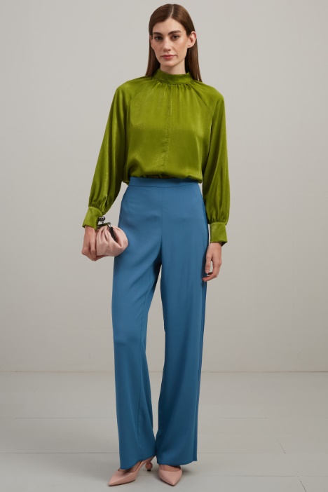 Pantaloni in envers satin - Fashion Market