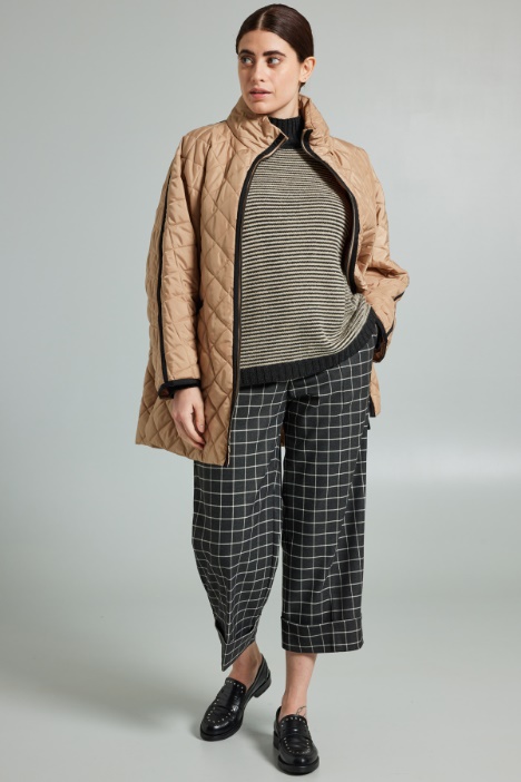 Pantaloni dritti con risvolti - Fashion Market