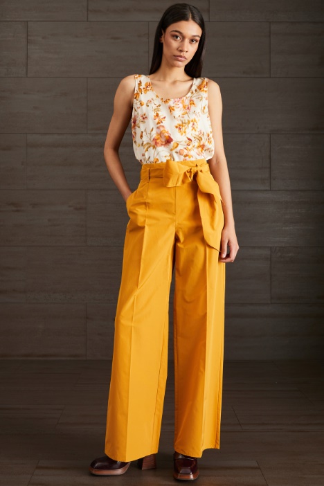Pantaloni in taffetà - Fashion Market