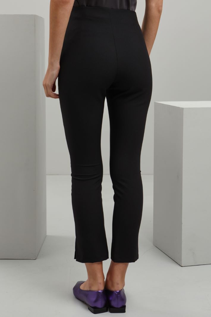 Pantaloni skinny - NERO - Fashion Market - 4
