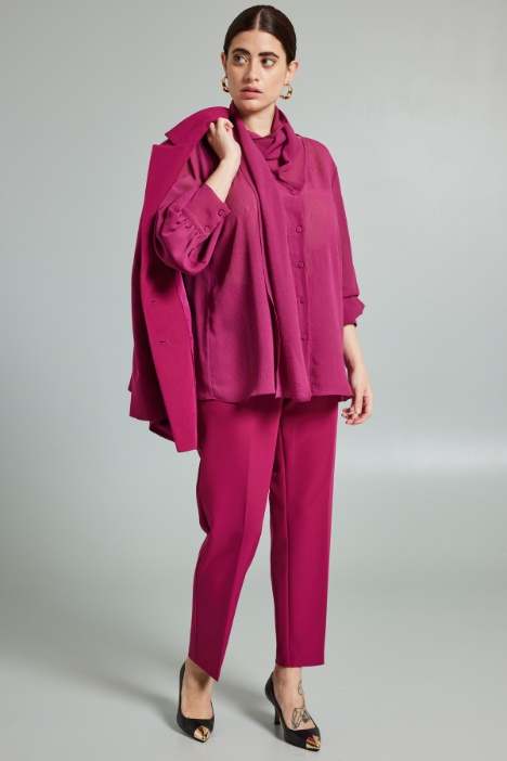 Pantaloni in tessuto fluido - Fashion Market