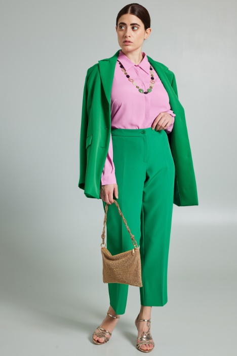 Pantaloni in tessuto fluido - Fashion Market