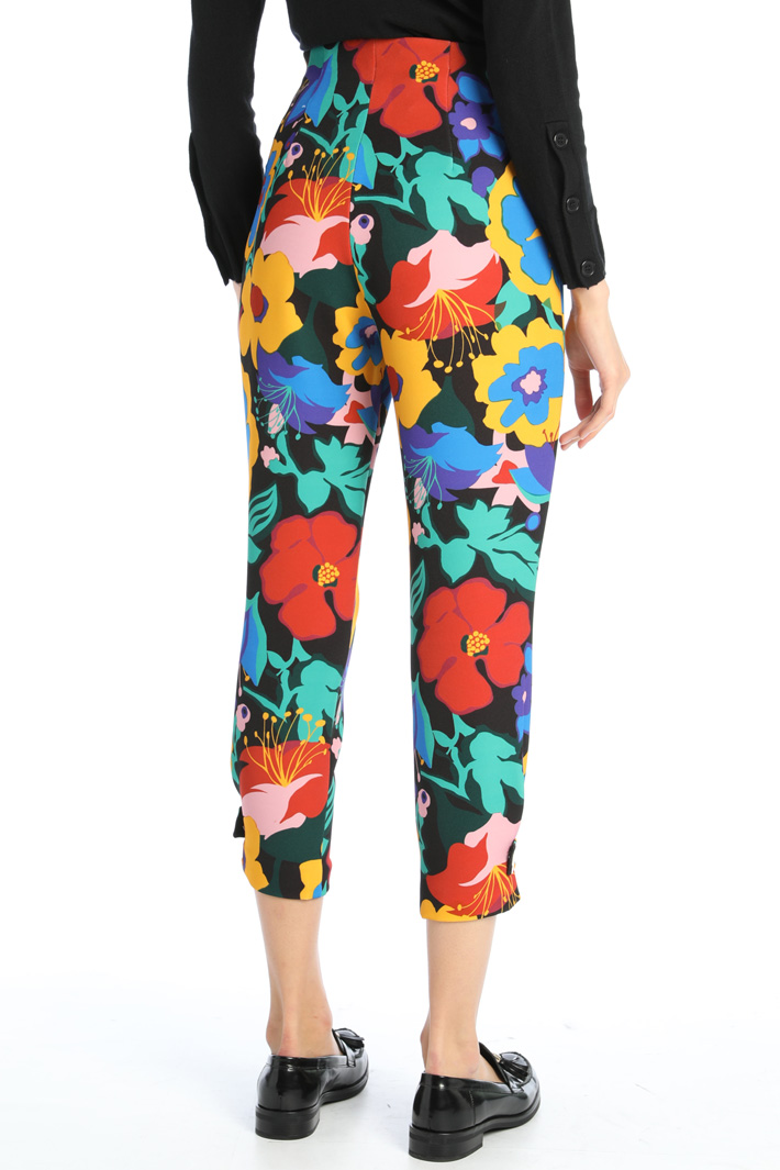 Pantalone skinny in cady - GIALLO - Fashion Market - 2