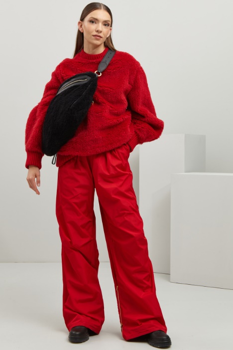 Pantaloni in taffetà tecnico - Fashion Market