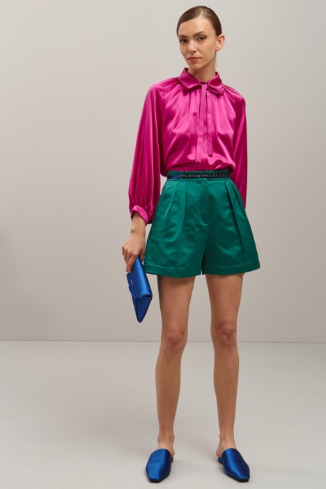 Shorts in duchesse - Fashion Market
