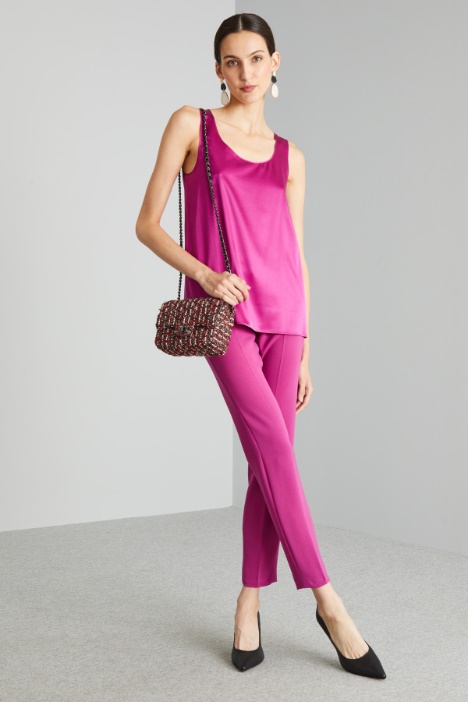 Top in raso di seta - Fashion Market
