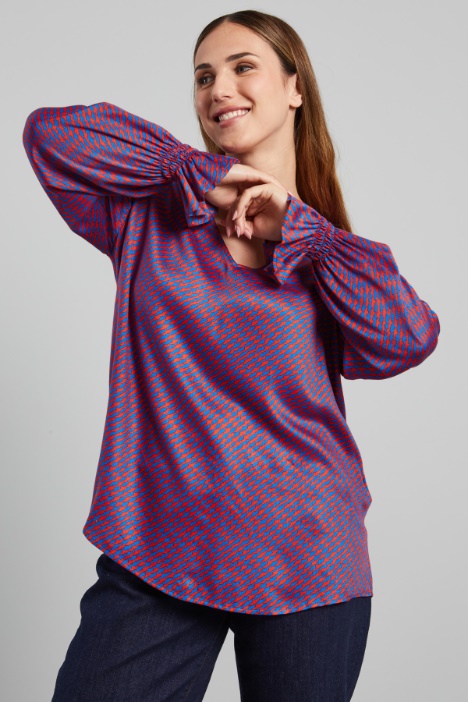 Top con scollo a V - Fashion Market