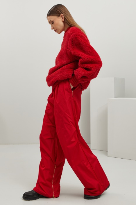 Felpa effetto peluche - Fashion Market