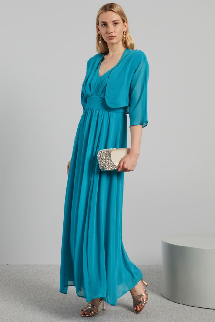 Abito lungo drappeggiato - GIADA - Fashion Market