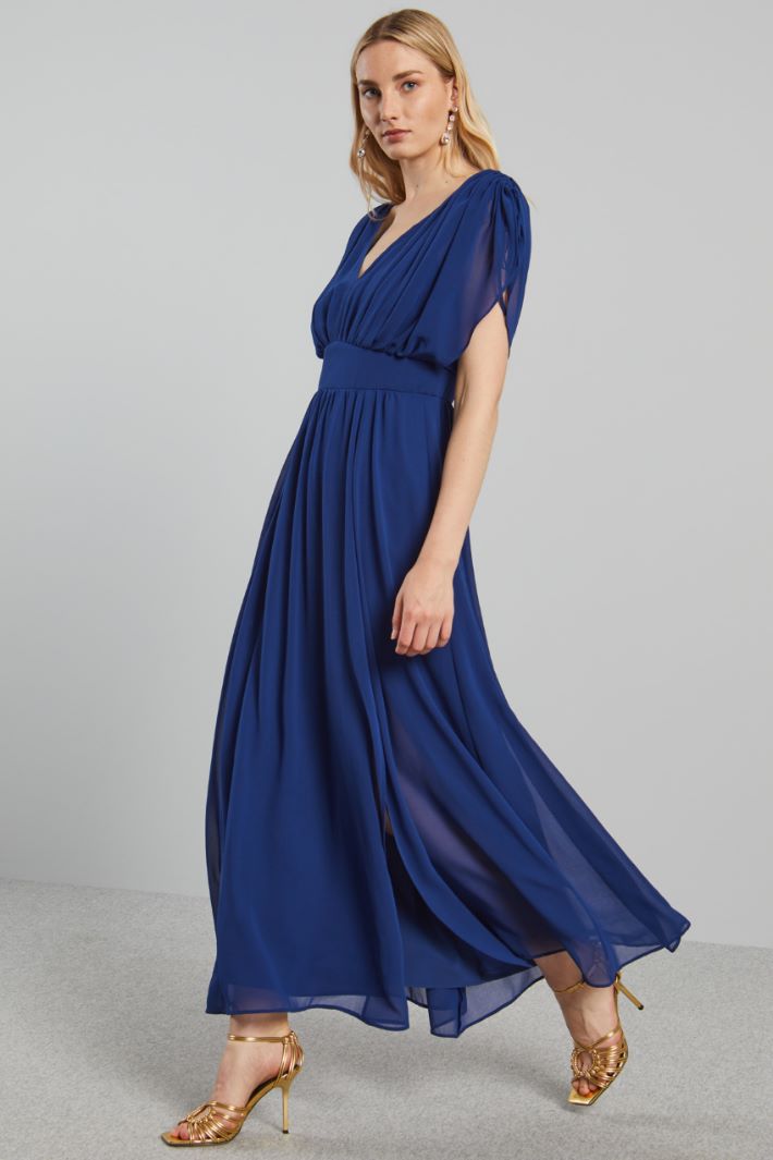 Abito lungo drappeggiato - BLUETTE - Fashion Market - 2