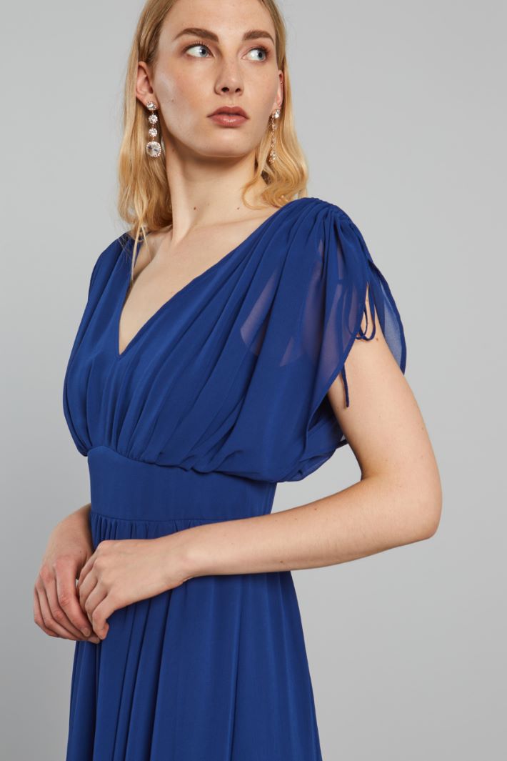 Abito lungo drappeggiato - BLUETTE - Fashion Market - 3
