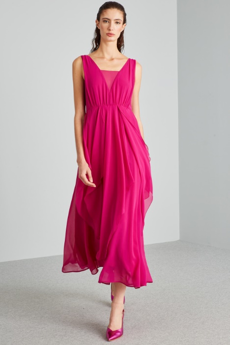 Abito con gonna a pannelli - Fashion Market