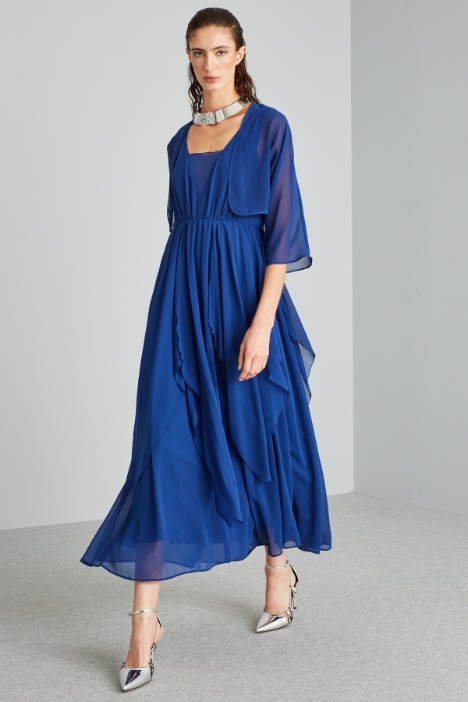 Abito con gonna a pannelli - Fashion Market