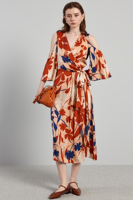 Abito con maniche a campana - Fashion Market
