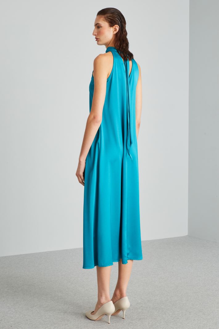 Abito con scollo all'americana - PAVONE - Fashion Market - 4