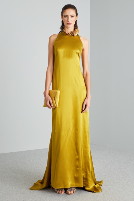 Abito lungo con strascico - Fashion Market