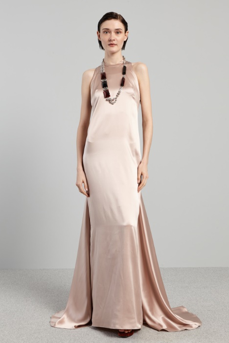 Abito lungo con strascico - Fashion Market