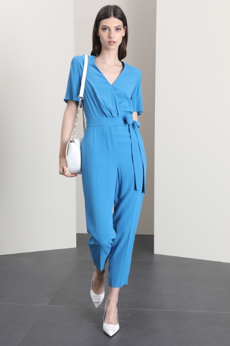 Tuta in crepé de chine - Fashion Market
