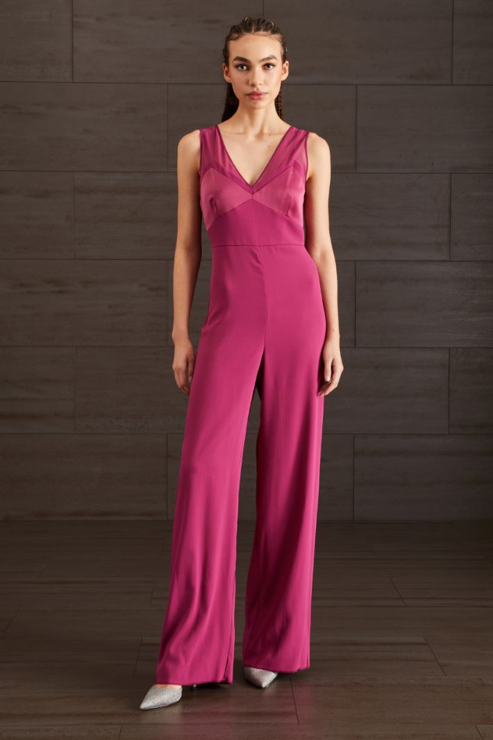 Tuta in satin - CICLAMINO - Fashion Market - 2