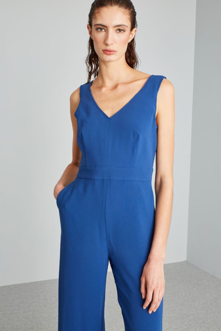 Tuta con doppio scollo a V  - BLUETTE - Fashion Market - 3