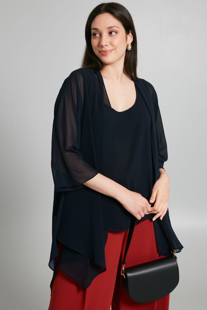 Set in georgette - BLU NOTTE - Fashion Market - 2
