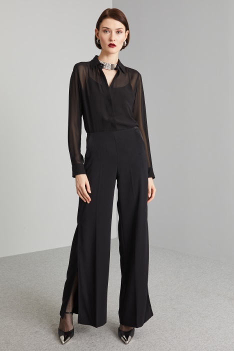 Camicia in georgette di seta - Fashion Market
