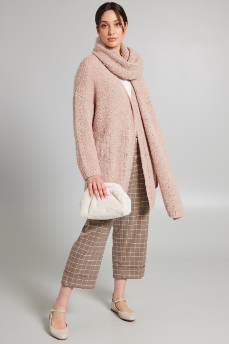 Cardigan lungo lamè - Fashion Market