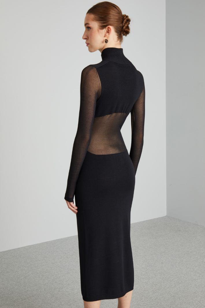 Abito aderente  - NERO - Fashion Market - 4