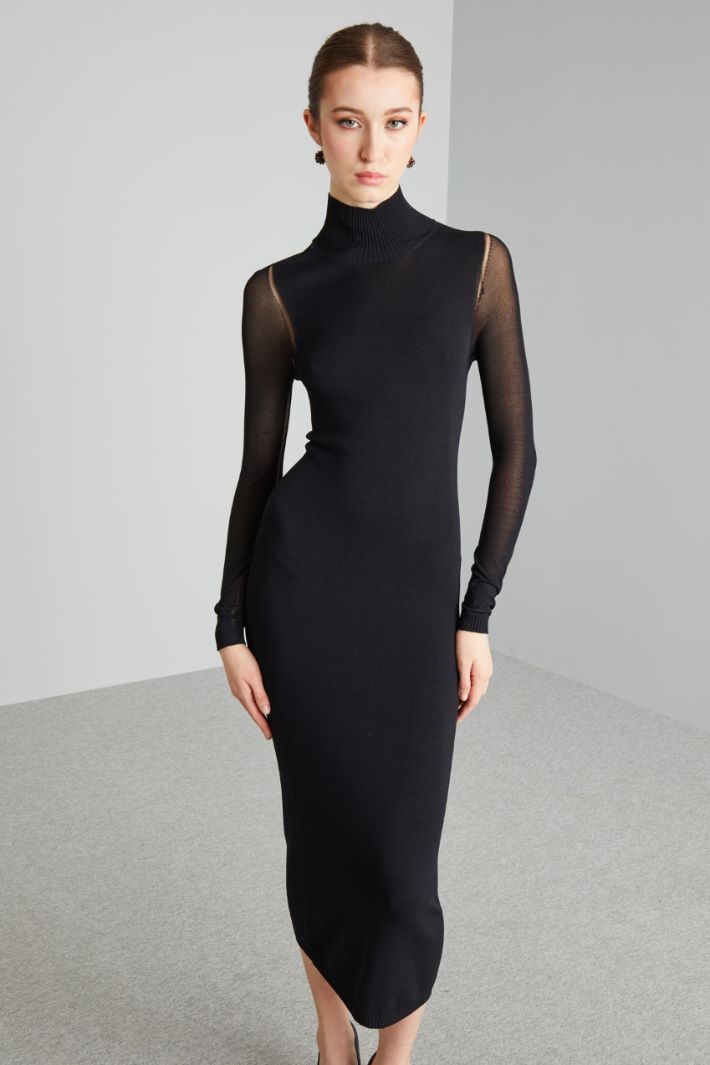Abito aderente  - NERO - Fashion Market - 2