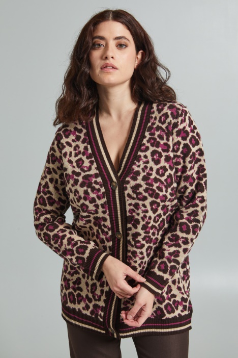 Cardigan jacquard - Fashion Market