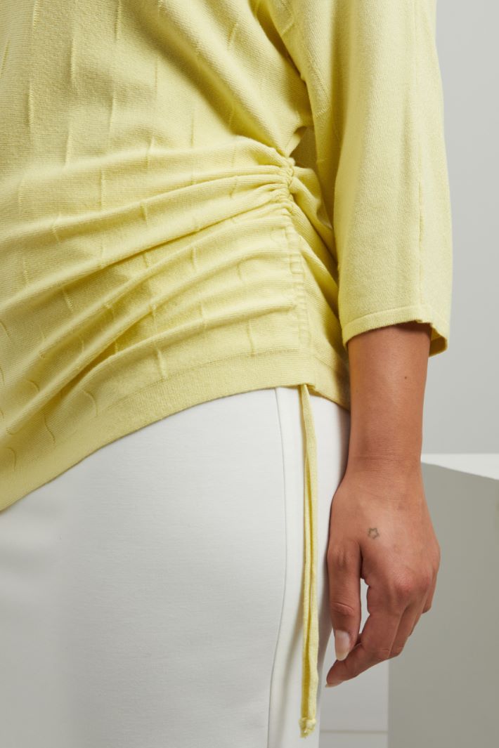 Maglia in viscosa - GIALLO PASTELLO - Fashion Market - 3