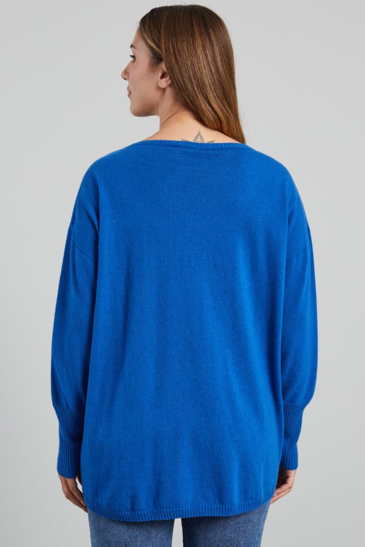 Maglia con micro spacchi - BLUETTE - Fashion Market - 4